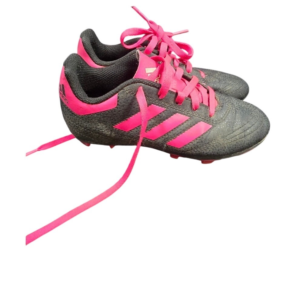 Adidas Copa 19.4 FG Soccer Cleats Black Shock Pink Kids 13K G26368 - Picture 2 of 7